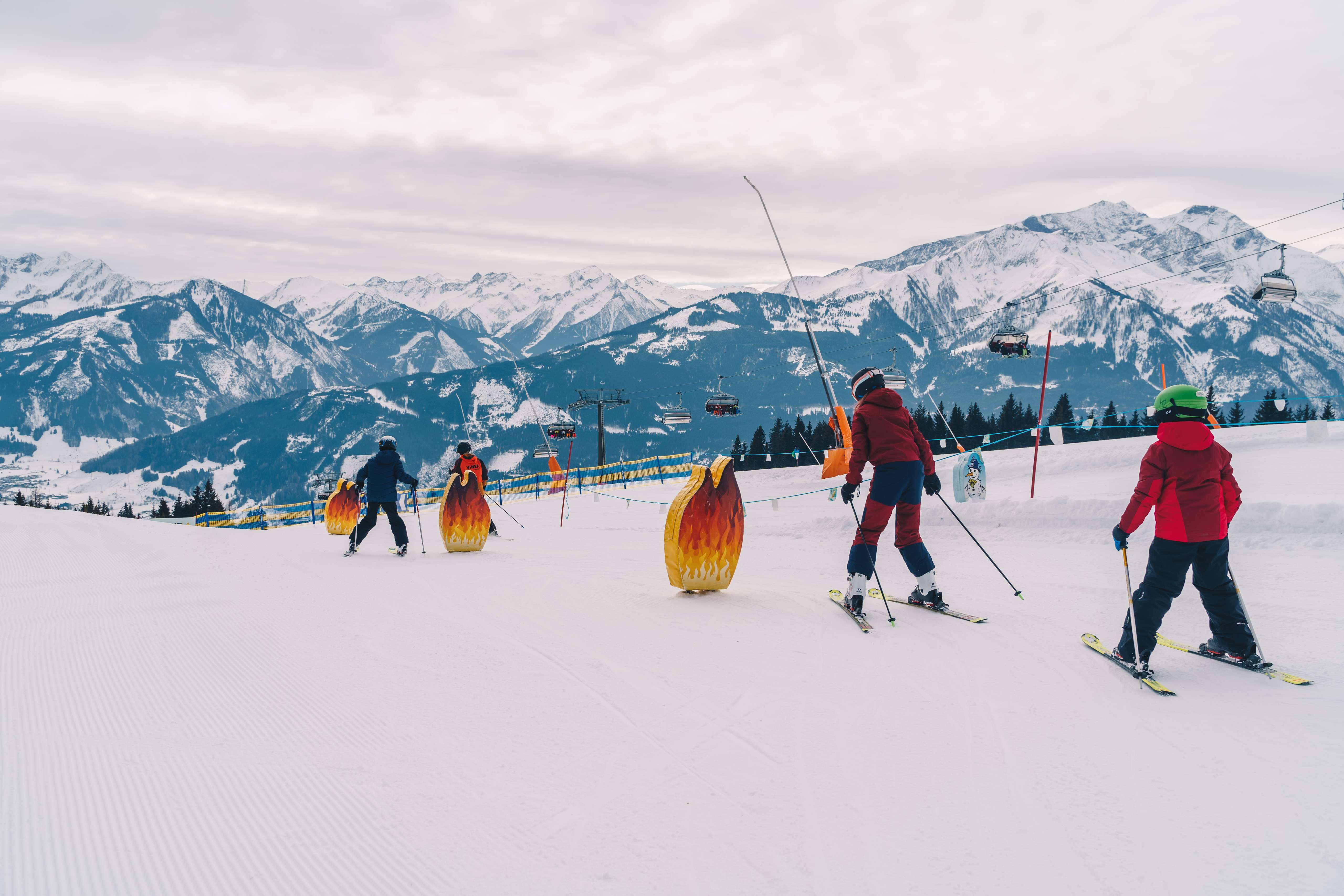 Een familievriendelijk skigebied is leuk voor kinderen én ouders